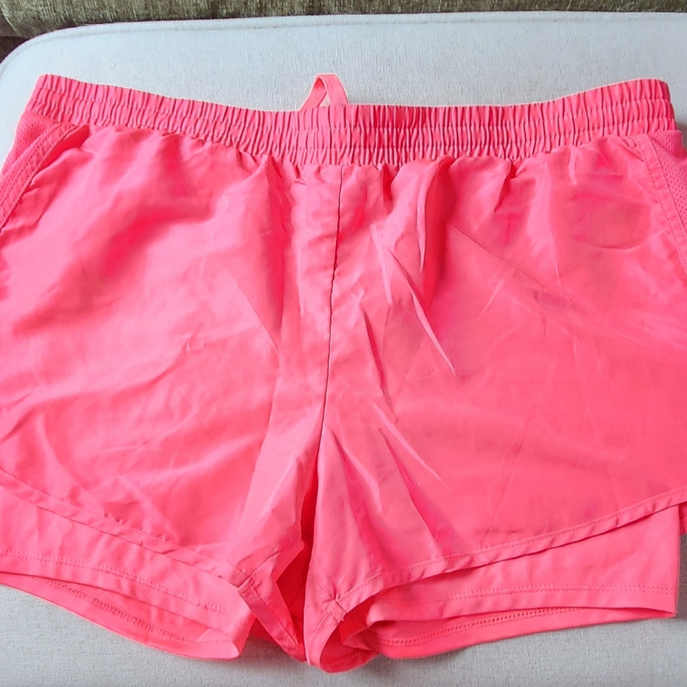RBX Neon Pink Athletic Shorts